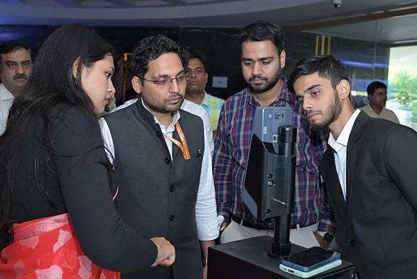 Exhibition floor at India Mining Week
